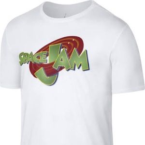 Nike Jordan White Space Jams T-shirt